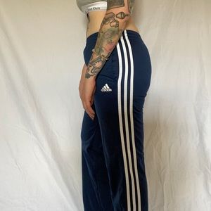 🖤 NAVY BLUE ADIDAS TRACK PANTS 🖤